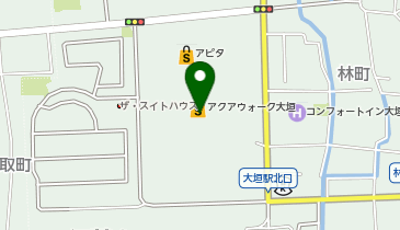 無印良品 アクアウォーク大垣店の地図画像