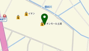 無印良品 イオンモール土浦店の地図画像