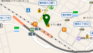 無印良品 ミウィ橋本店の地図画像