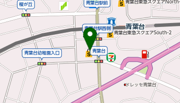 無印良品 青葉台東急スクエア店の地図画像