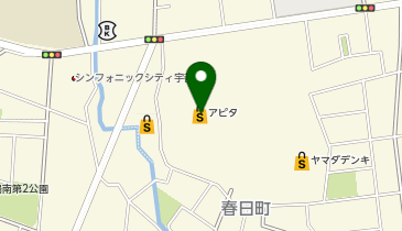 無印良品 アピタ宇都宮店の地図画像