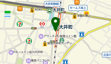 無印良品 アトレ大井町店の地図画像