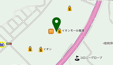 無印良品 イオンモール福津店の地図画像