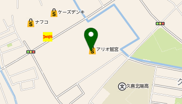 無印良品 アリオ鷲宮店の地図画像