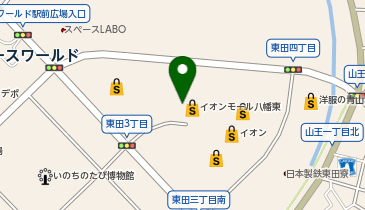 無印良品 イオンモール八幡東店の地図画像