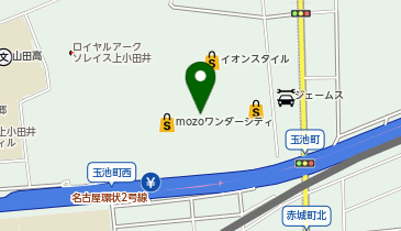 無印良品 mozoワンダーシティ店の地図画像
