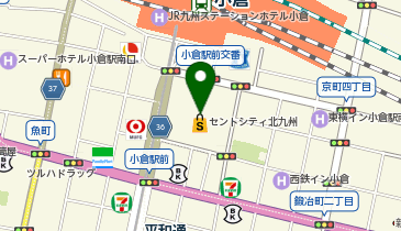 無印良品 セントシティ北九州店の地図画像