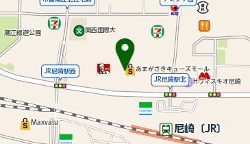 無印良品 あまがさきキューズモール店の地図画像