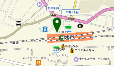 無印良品 水戸エクセル店の地図画像