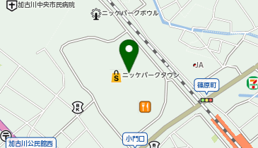 無印良品 ニッケパークタウン加古川店の地図画像