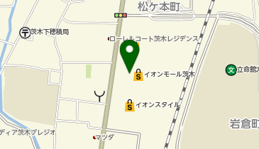 無印良品 イオンモール茨木店の地図画像