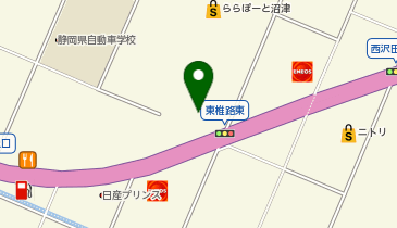 無印良品 ららぽーと沼津店の地図画像