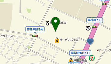 無印良品 ガーデンズ千早店の地図画像