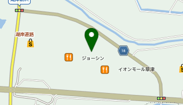 無印良品 イオンモール草津店の地図画像
