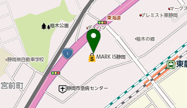 無印良品 MARK IS 静岡店の地図画像