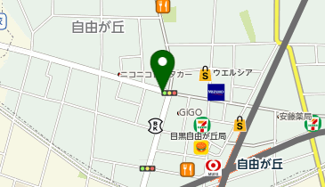 無印良品 イデーショップ自由が丘店の地図画像