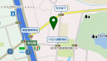 無印良品 Cafe&MealMUJI飯田橋店の地図画像