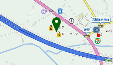 無印良品 茅野店の地図画像