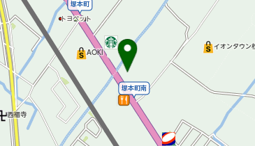 無印良品 イオンタウン松阪船江店の地図画像