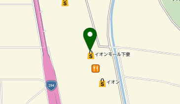 無印良品 イオンモール下妻店の地図画像