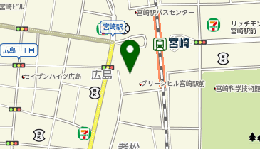 無印良品 アミュプラザみやざき店の地図画像