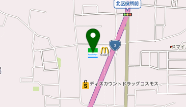 無印良品 植木店の地図画像