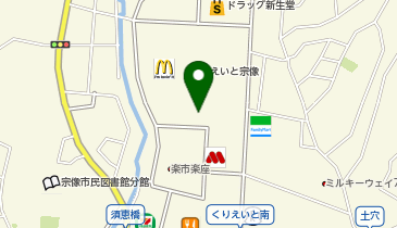 無印良品 サンリブ宗像店の地図画像