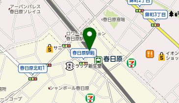 無印良品500 レイリア春日原店の地図画像