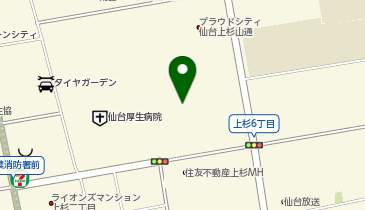 無印良品 イオンモール仙台上杉店の地図画像