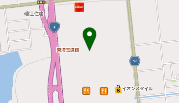 無印良品 イオンレイクタウンmori店の地図画像