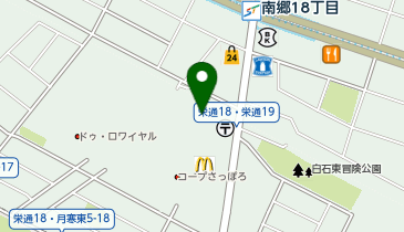 無印良品 コープさっぽろルーシー店の地図画像