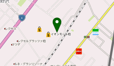 無印良品 イオンモール柏店の地図画像