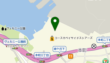 無印良品 コースカベイサイド横須賀店の地図画像