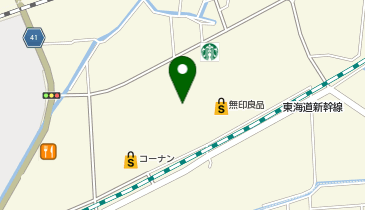 無印良品 ノブレスパルク袋井店の地図画像