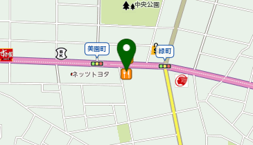 無印良品 館林美園店の地図画像