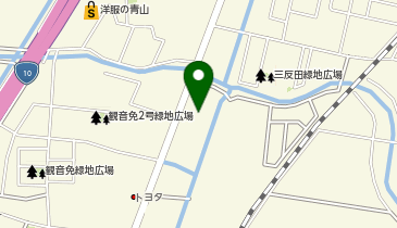 無印良品 クロスモール花ケ島店の地図画像