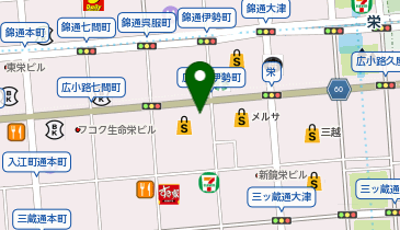 無印良品 マルエイガレリア店の地図画像