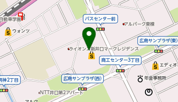 無印良品 広島アルパーク店の地図画像