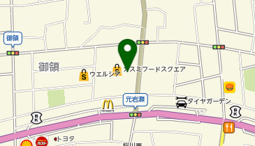 無印良品 カスミ岩瀬店の地図画像