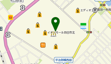 無印良品 イオンモール四日市北店の地図画像