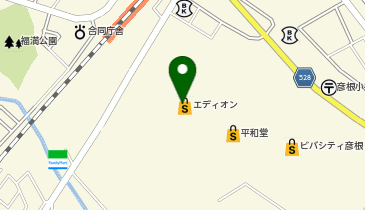無印良品 ビバシティ彦根店の地図画像