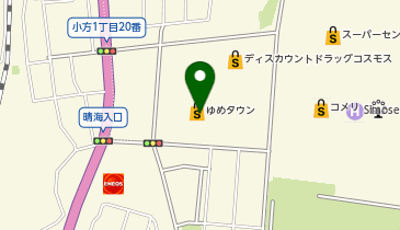 無印良品 ゆめタウン大竹店の地図画像