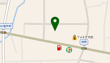 無印良品 フォルテ太田店の地図画像