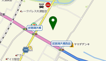 無印良品 堅田店の地図画像