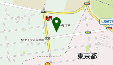 無印良品 いなげや大泉学園店の地図画像