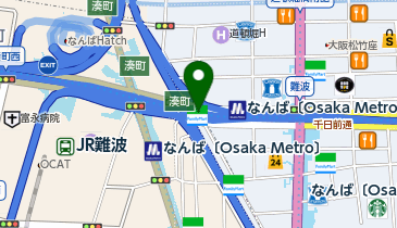 無印良品500 なんばウォーク一番街店の地図画像