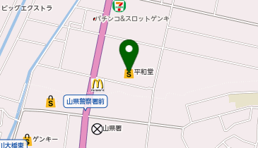 無印良品 平和堂高富店の地図画像