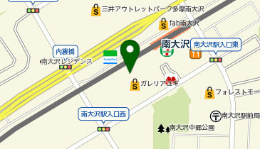 無印良品 イトーヨーカドー南大沢店の地図画像