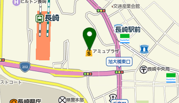 無印良品 アミュプラザ長崎店の地図画像