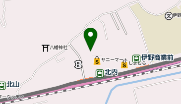 無印良品 サニーアクシスいの店の地図画像